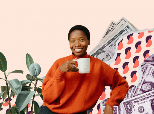 black women drinking coffee